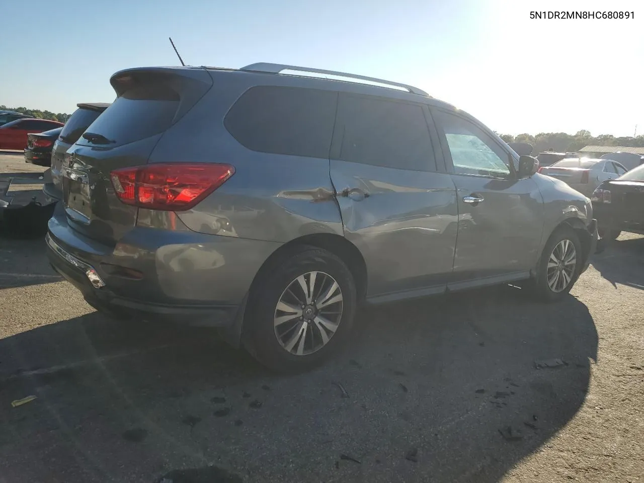 2017 Nissan Pathfinder S VIN: 5N1DR2MN8HC680891 Lot: 77110954