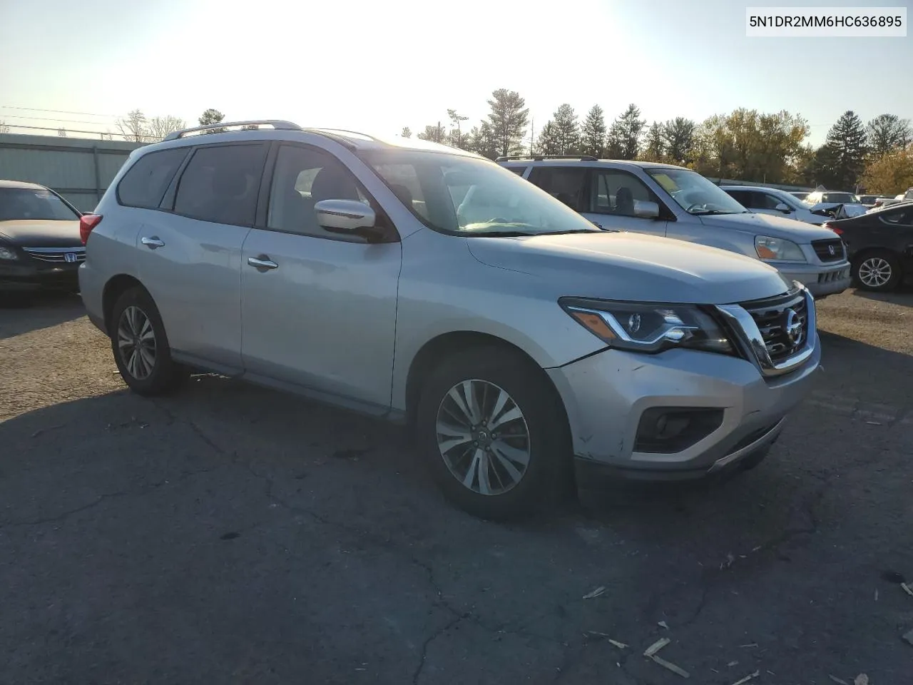 2017 Nissan Pathfinder S VIN: 5N1DR2MM6HC636895 Lot: 77143694