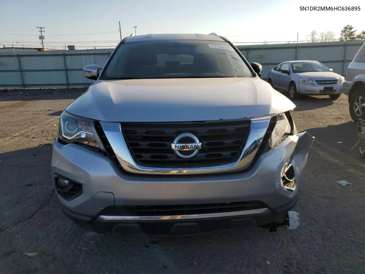 2017 Nissan Pathfinder S VIN: 5N1DR2MM6HC636895 Lot: 77143694