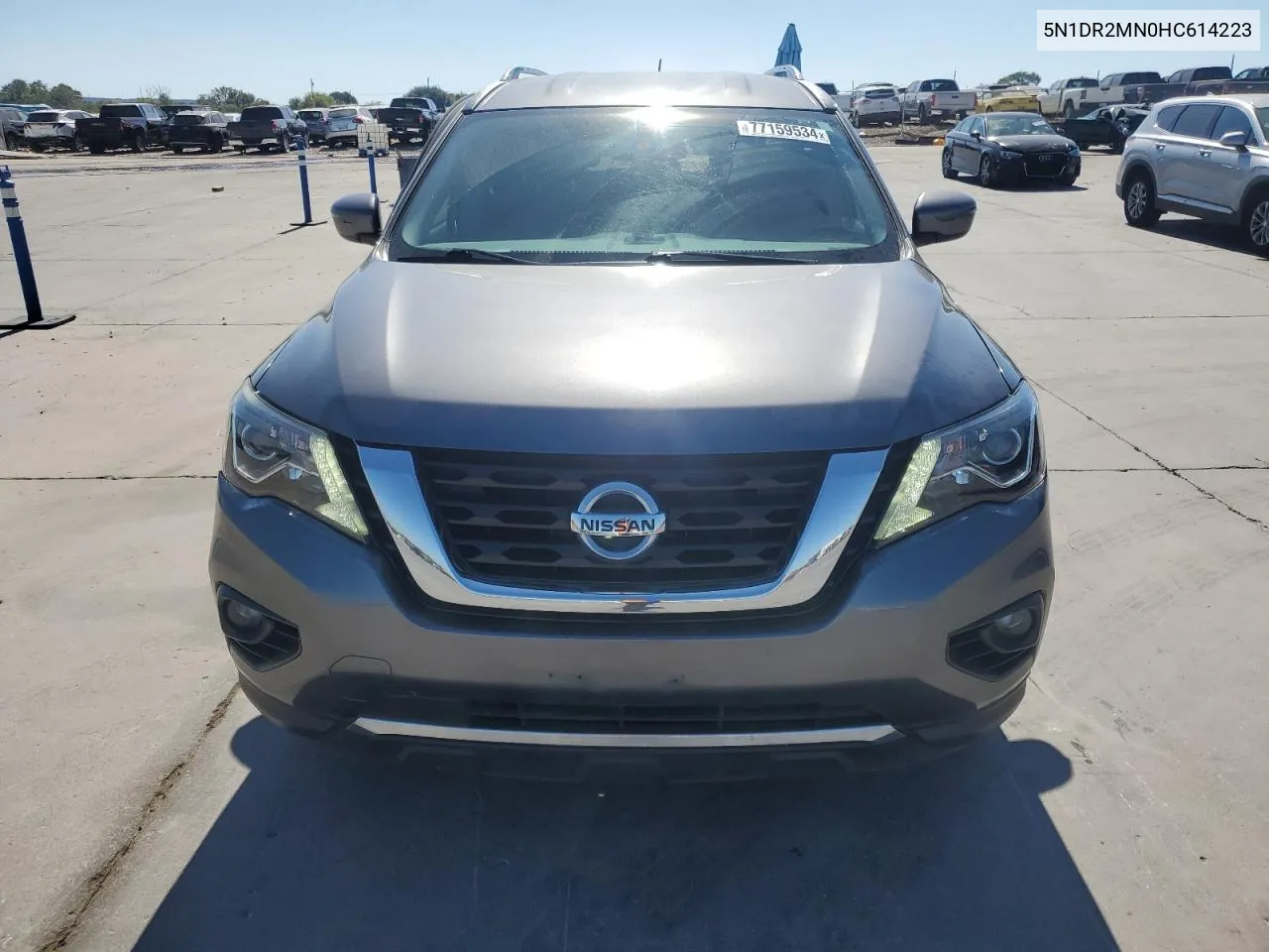 2017 Nissan Pathfinder S VIN: 5N1DR2MN0HC614223 Lot: 77159534