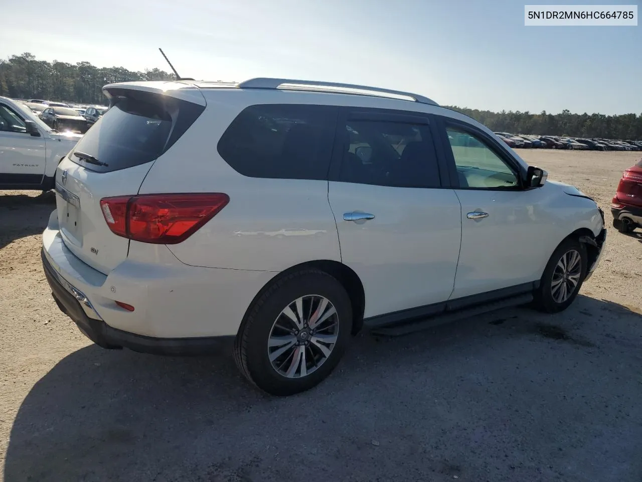 2017 Nissan Pathfinder S VIN: 5N1DR2MN6HC664785 Lot: 77167164