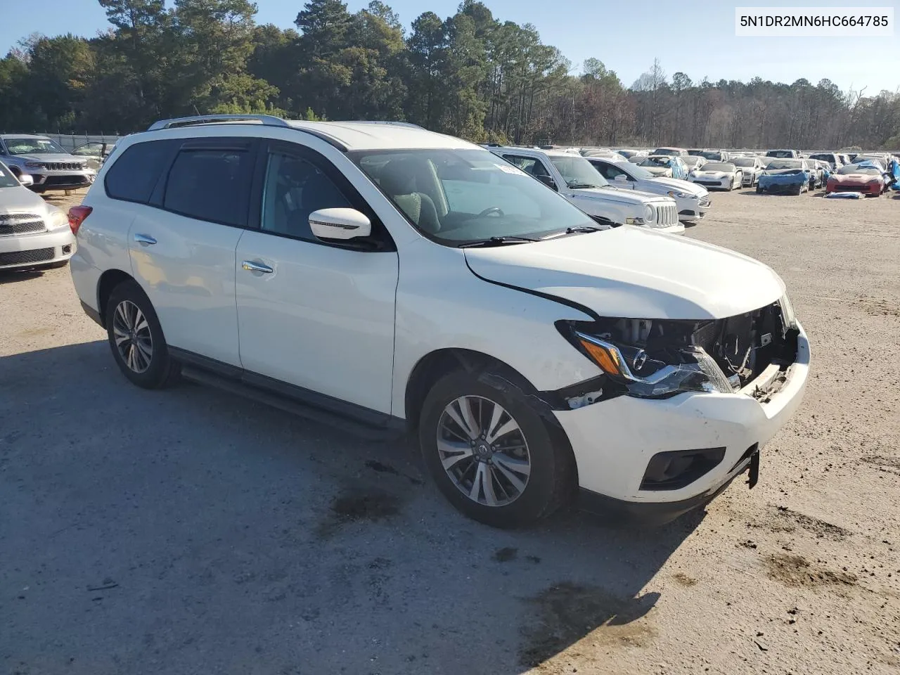 2017 Nissan Pathfinder S VIN: 5N1DR2MN6HC664785 Lot: 77167164