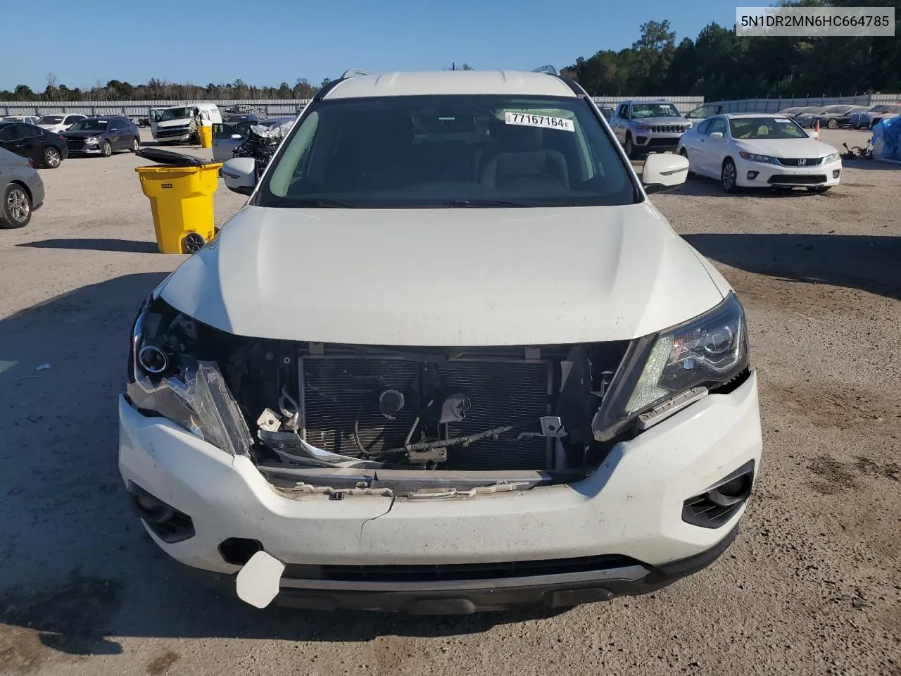 2017 Nissan Pathfinder S VIN: 5N1DR2MN6HC664785 Lot: 77167164