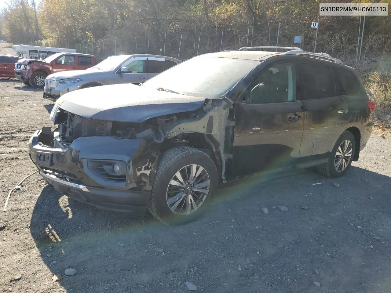 2017 Nissan Pathfinder S VIN: 5N1DR2MM9HC606113 Lot: 77170124