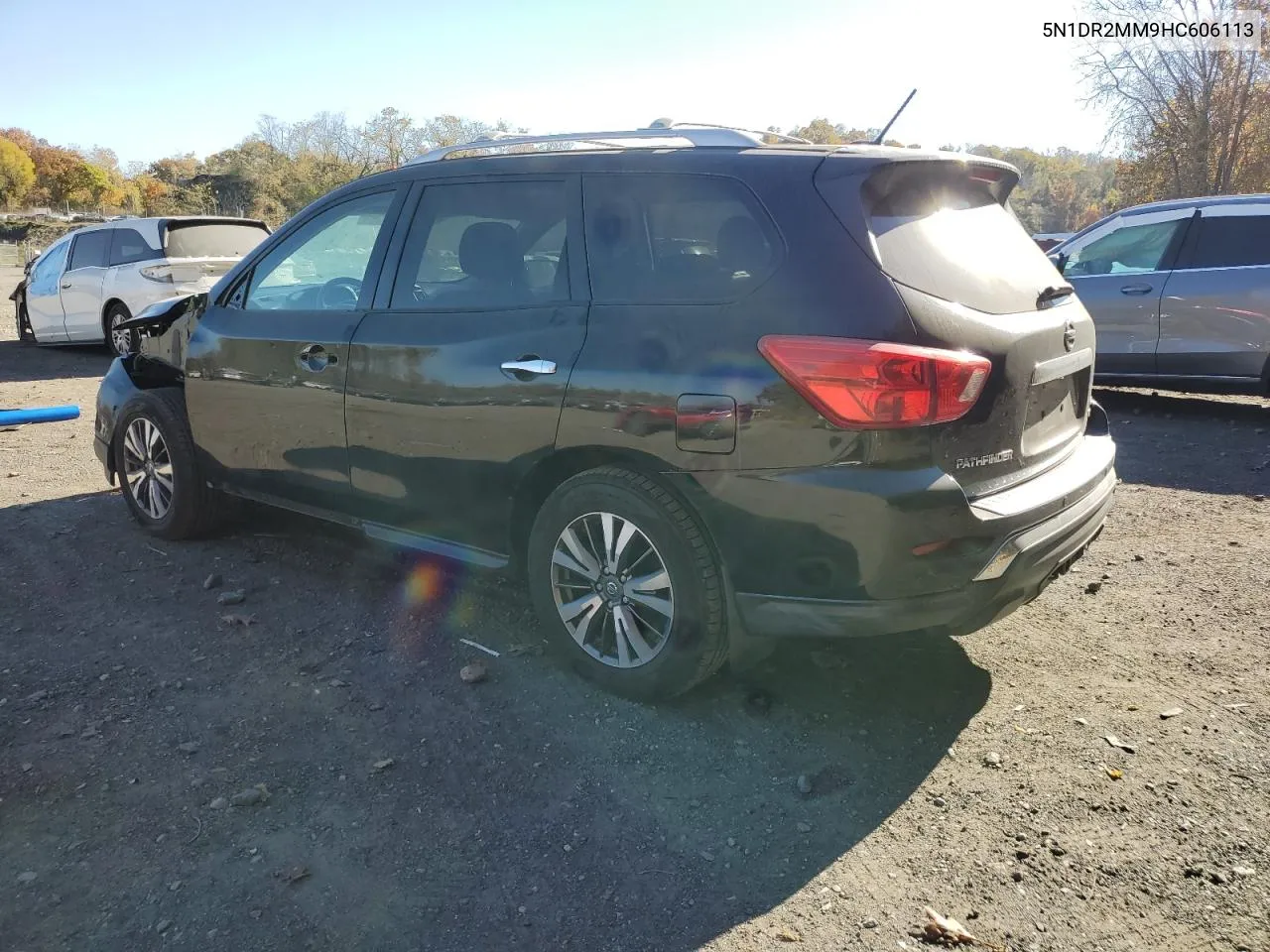 2017 Nissan Pathfinder S VIN: 5N1DR2MM9HC606113 Lot: 77170124