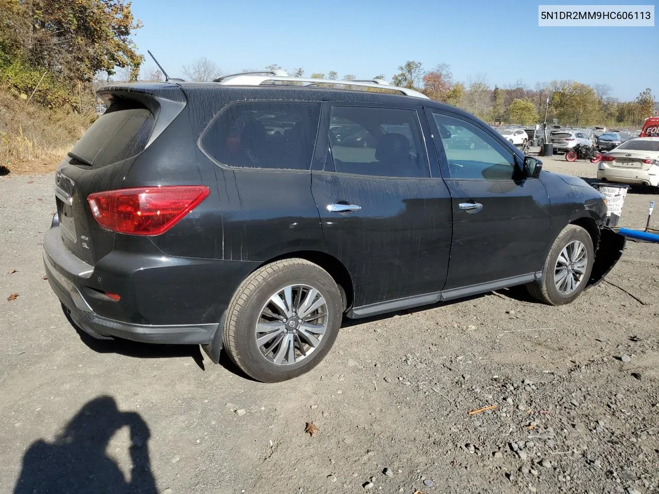 2017 Nissan Pathfinder S VIN: 5N1DR2MM9HC606113 Lot: 77170124