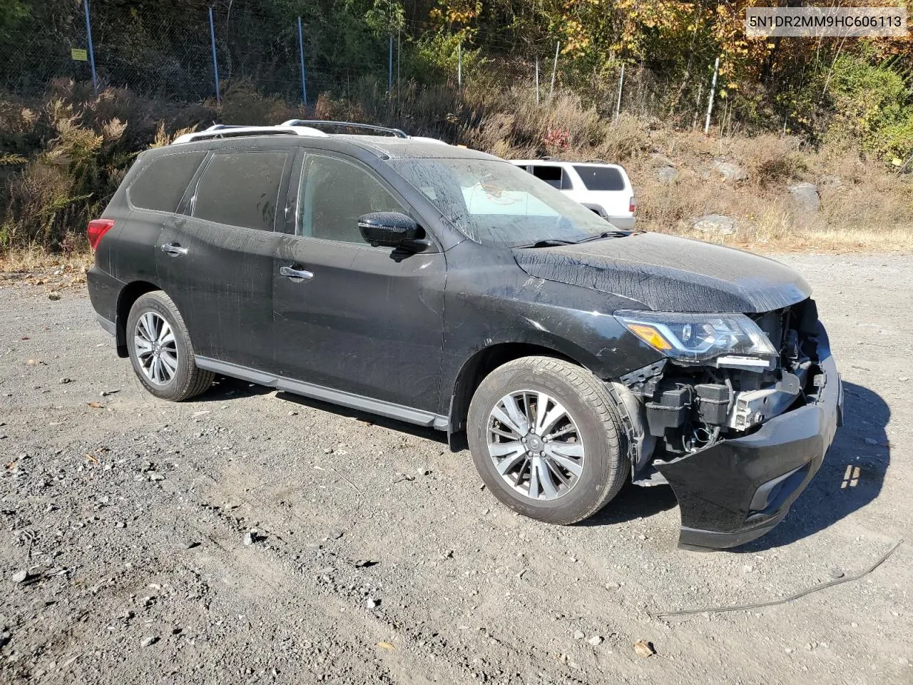 2017 Nissan Pathfinder S VIN: 5N1DR2MM9HC606113 Lot: 77170124