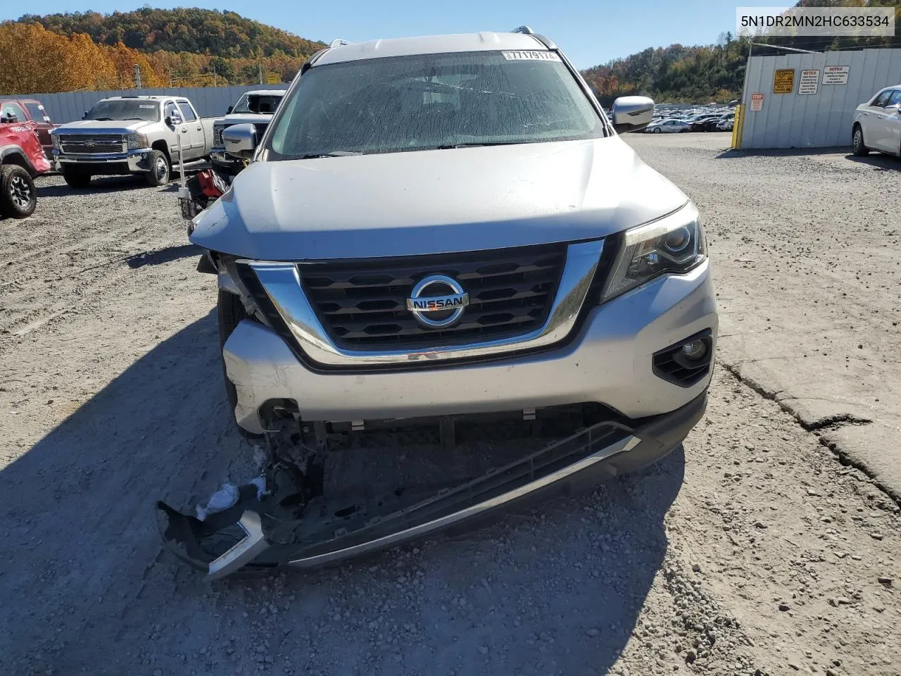 2017 Nissan Pathfinder S VIN: 5N1DR2MN2HC633534 Lot: 77179174