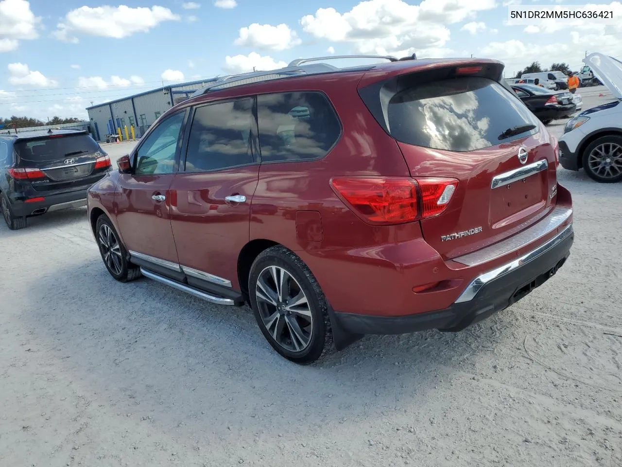 2017 Nissan Pathfinder S VIN: 5N1DR2MM5HC636421 Lot: 77417484