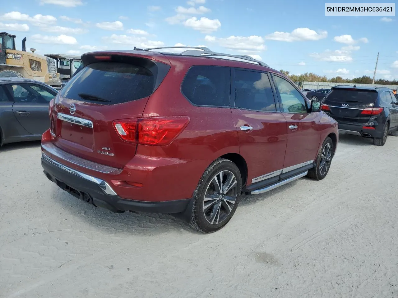 2017 Nissan Pathfinder S VIN: 5N1DR2MM5HC636421 Lot: 77417484