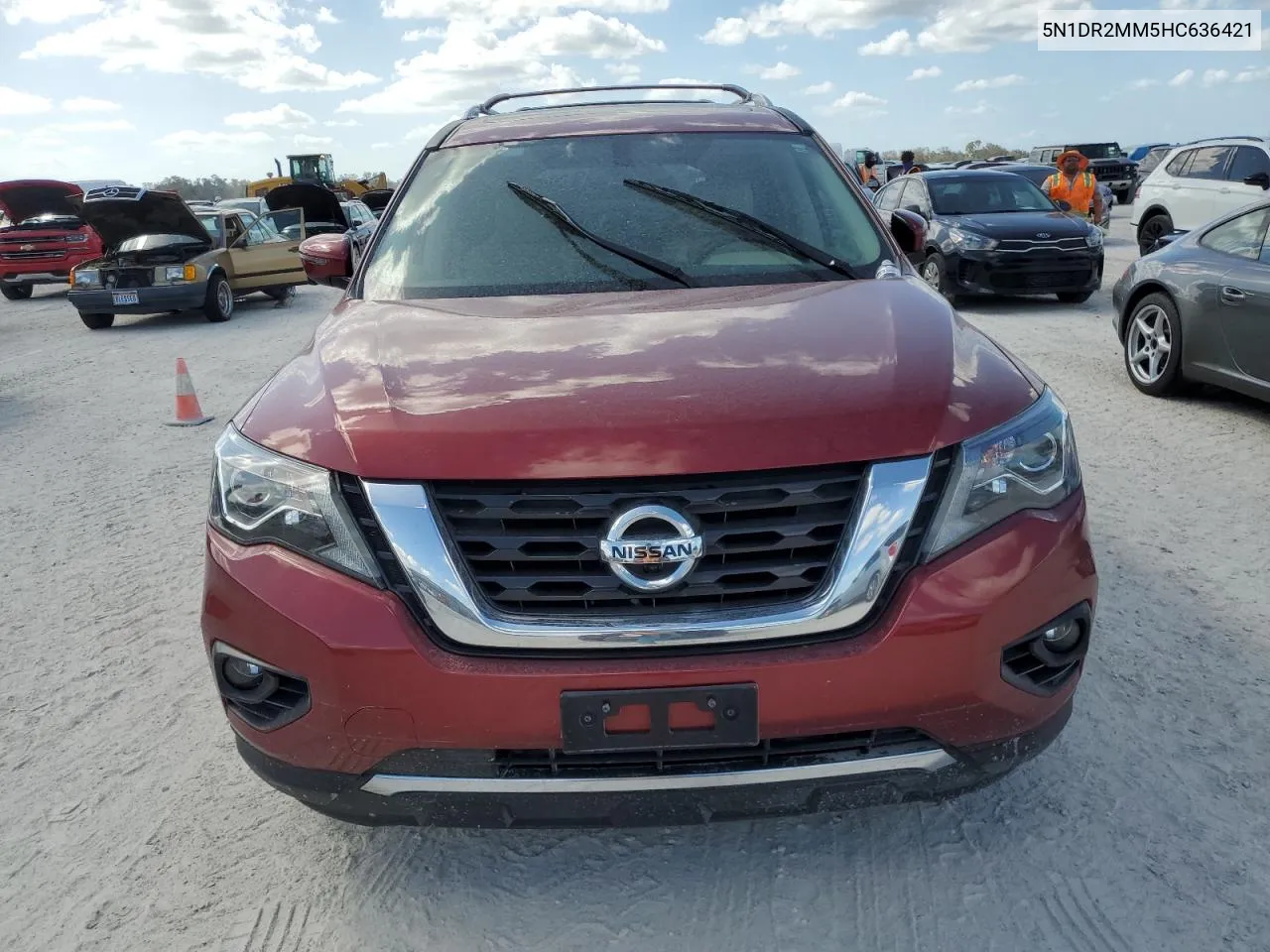 2017 Nissan Pathfinder S VIN: 5N1DR2MM5HC636421 Lot: 77417484