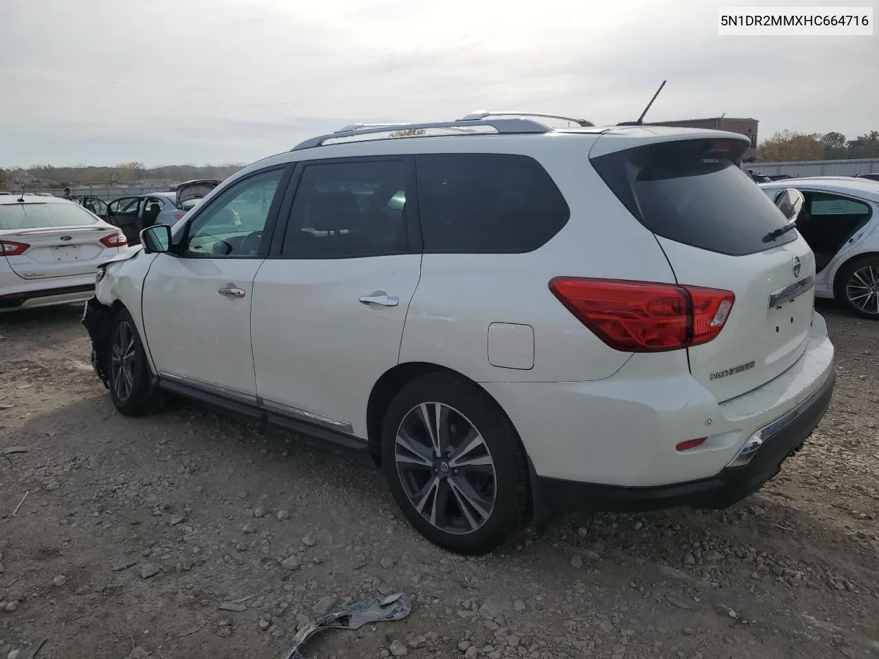 2017 Nissan Pathfinder S VIN: 5N1DR2MMXHC664716 Lot: 77418794