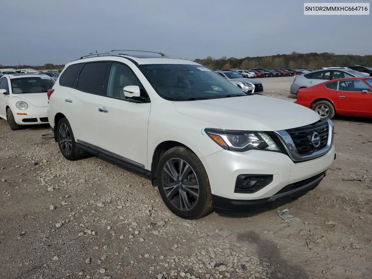 5N1DR2MMXHC664716 2017 Nissan Pathfinder S