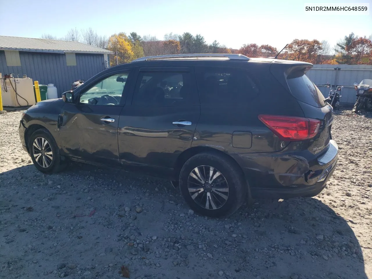 2017 Nissan Pathfinder S VIN: 5N1DR2MM6HC648559 Lot: 77581334