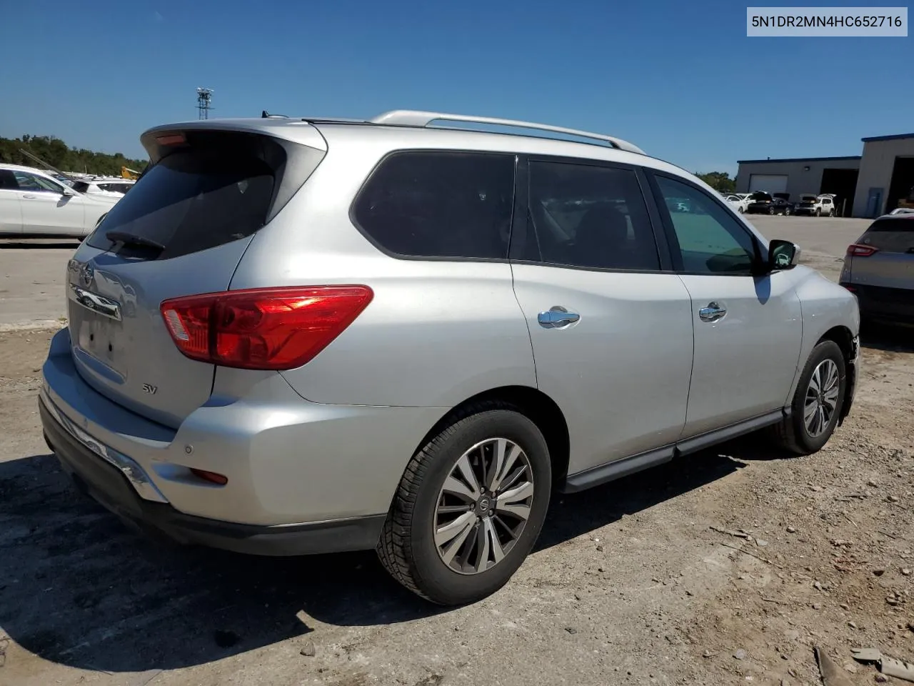 2017 Nissan Pathfinder S VIN: 5N1DR2MN4HC652716 Lot: 77750494