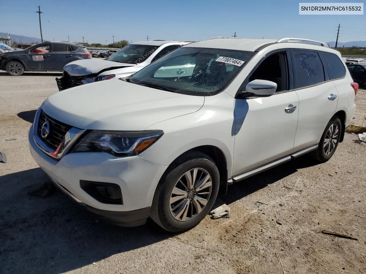 5N1DR2MN7HC615532 2017 Nissan Pathfinder S