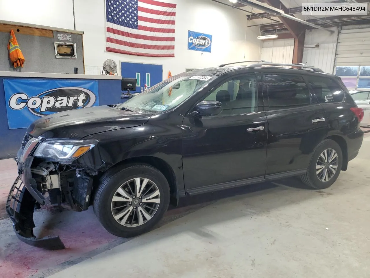 2017 Nissan Pathfinder S VIN: 5N1DR2MM4HC648494 Lot: 77940534