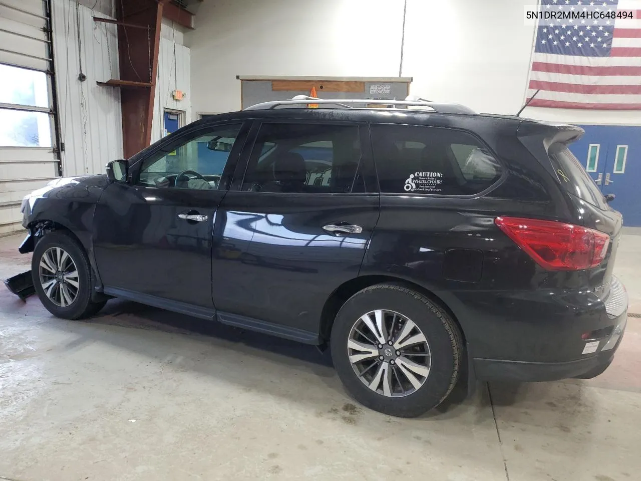 2017 Nissan Pathfinder S VIN: 5N1DR2MM4HC648494 Lot: 77940534