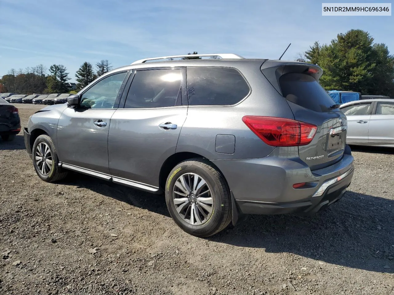 2017 Nissan Pathfinder S VIN: 5N1DR2MM9HC696346 Lot: 77962244