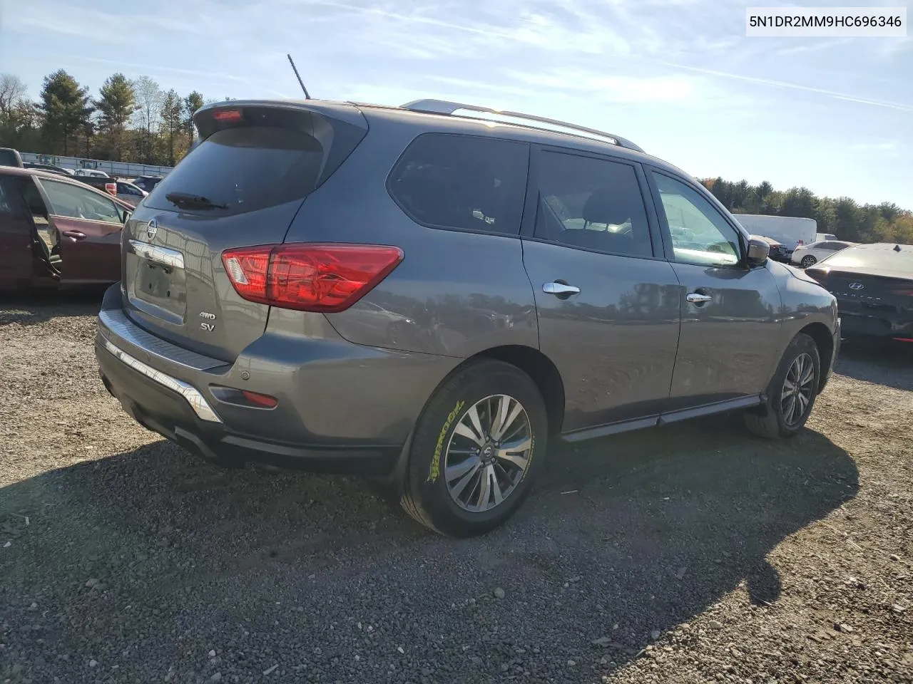 2017 Nissan Pathfinder S VIN: 5N1DR2MM9HC696346 Lot: 77962244