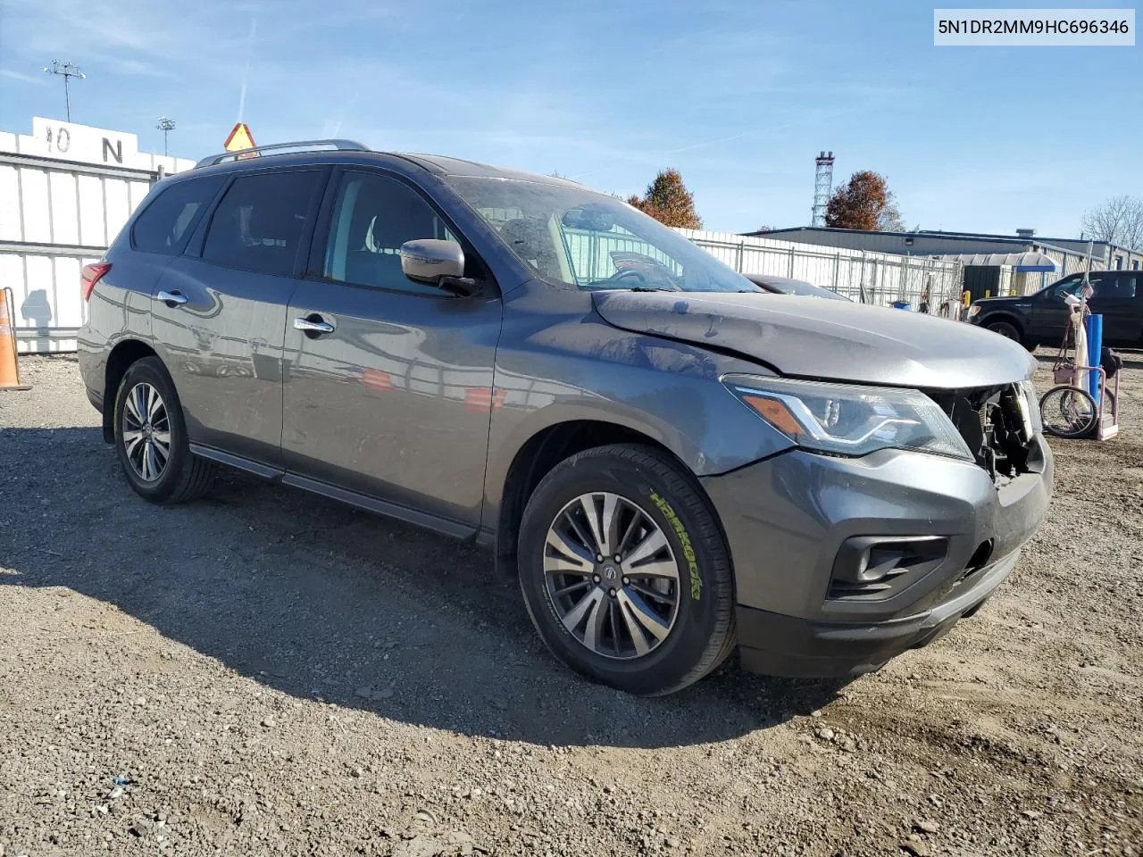 2017 Nissan Pathfinder S VIN: 5N1DR2MM9HC696346 Lot: 77962244