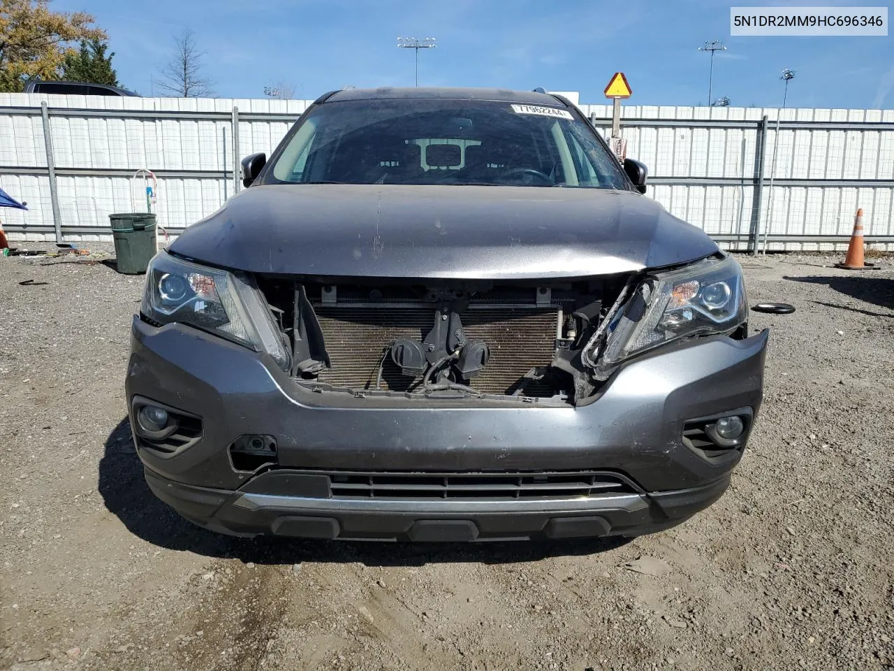 2017 Nissan Pathfinder S VIN: 5N1DR2MM9HC696346 Lot: 77962244