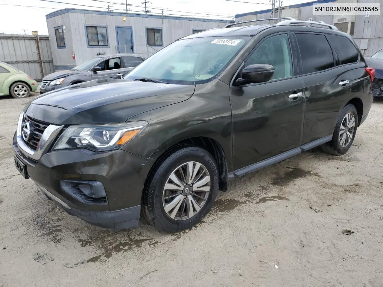 2017 Nissan Pathfinder S VIN: 5N1DR2MN6HC635545 Lot: 78010374