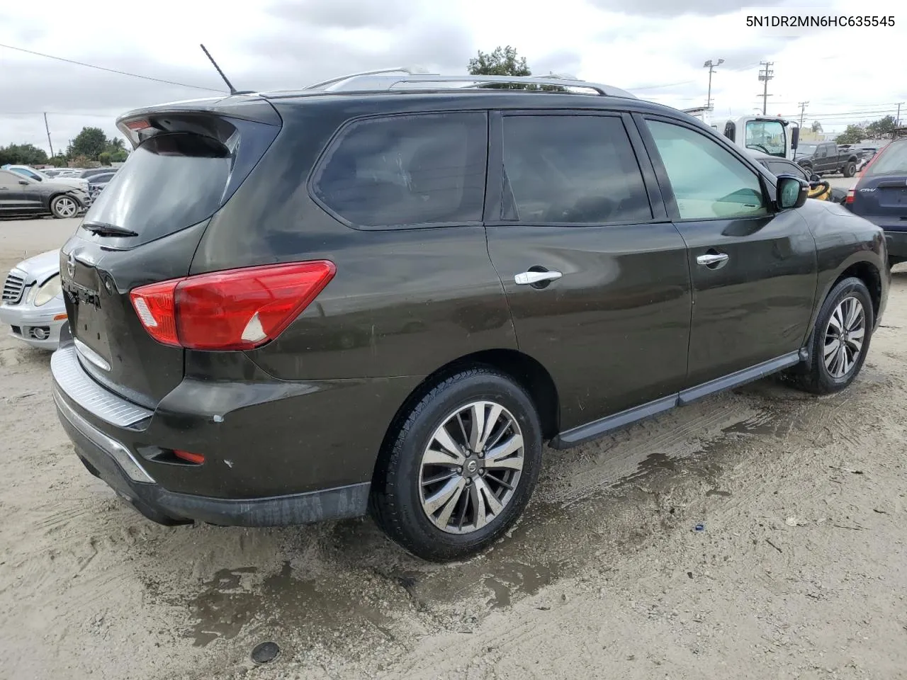 2017 Nissan Pathfinder S VIN: 5N1DR2MN6HC635545 Lot: 78010374