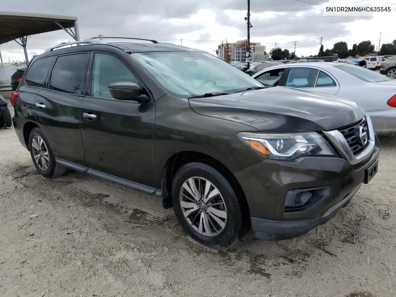 2017 Nissan Pathfinder S VIN: 5N1DR2MN6HC635545 Lot: 78010374