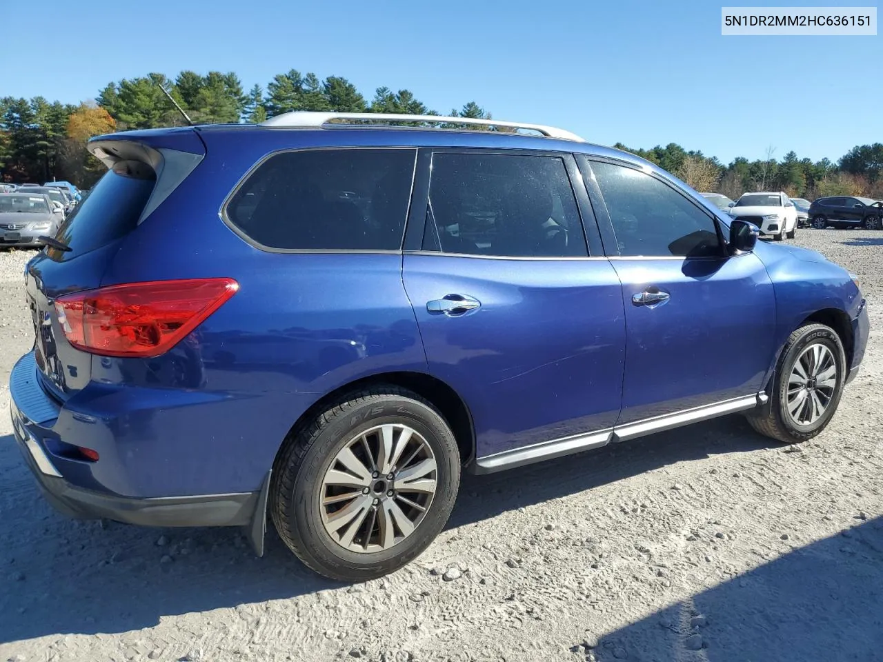 2017 Nissan Pathfinder S VIN: 5N1DR2MM2HC636151 Lot: 78183074