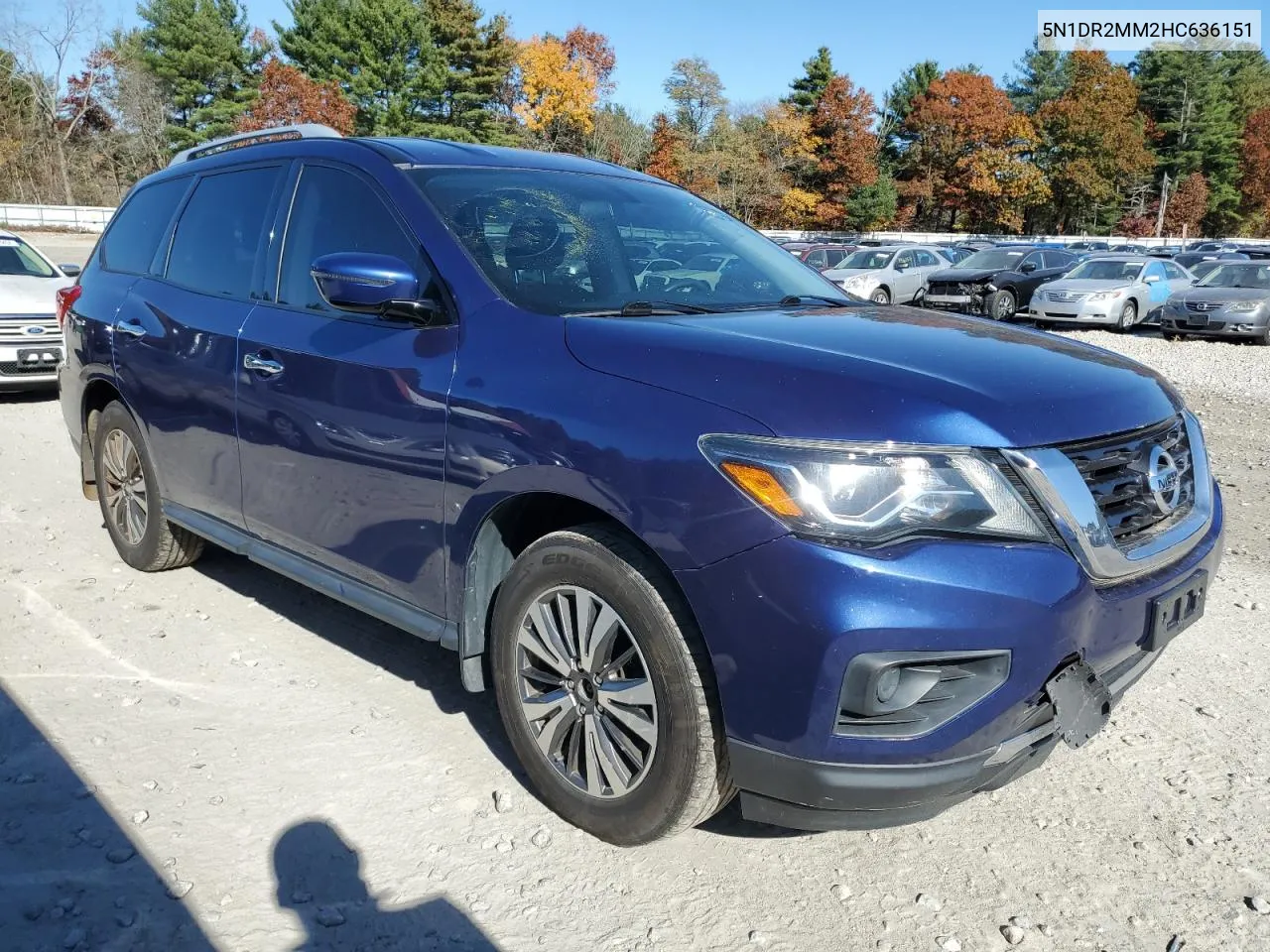 2017 Nissan Pathfinder S VIN: 5N1DR2MM2HC636151 Lot: 78183074