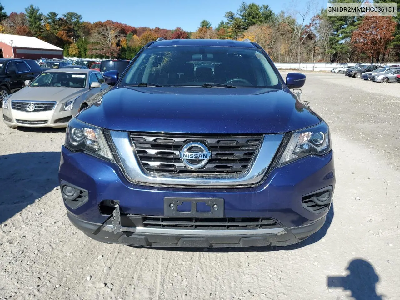 2017 Nissan Pathfinder S VIN: 5N1DR2MM2HC636151 Lot: 78183074