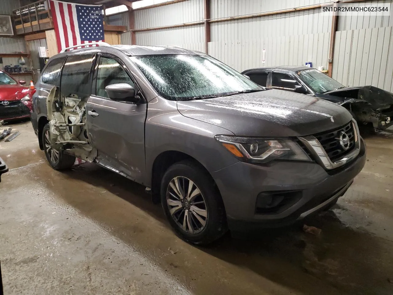 2017 Nissan Pathfinder S VIN: 5N1DR2MM0HC623544 Lot: 78209024