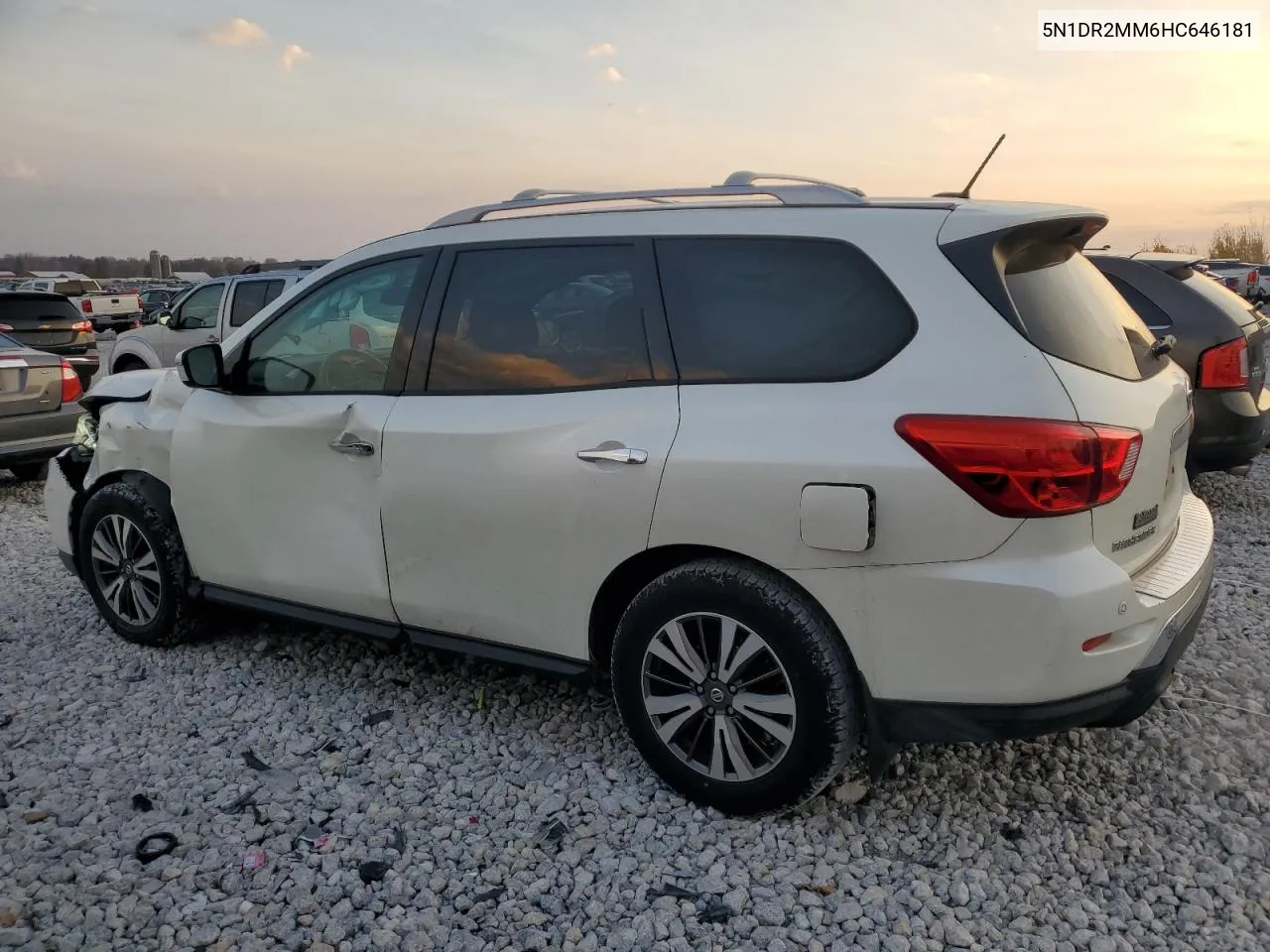 2017 Nissan Pathfinder S VIN: 5N1DR2MM6HC646181 Lot: 78297394