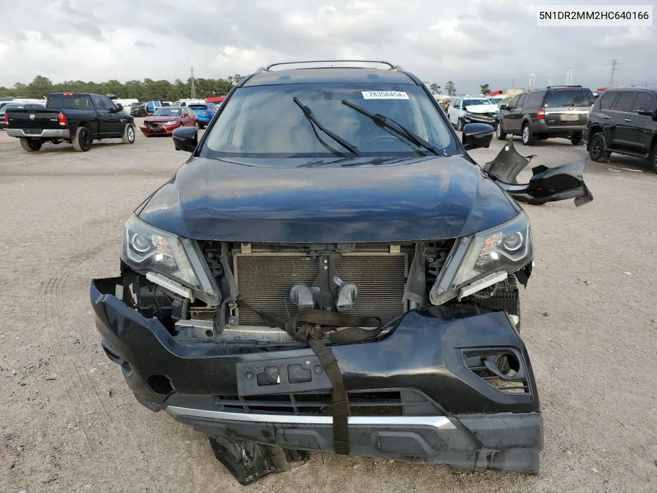 2017 Nissan Pathfinder S VIN: 5N1DR2MM2HC640166 Lot: 78358454