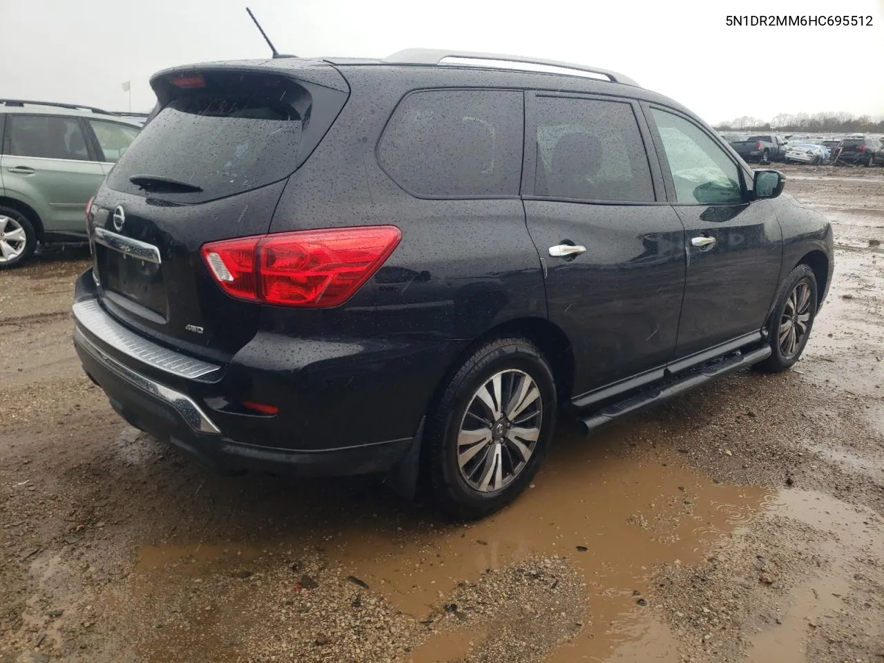 2017 Nissan Pathfinder S VIN: 5N1DR2MM6HC695512 Lot: 78381524