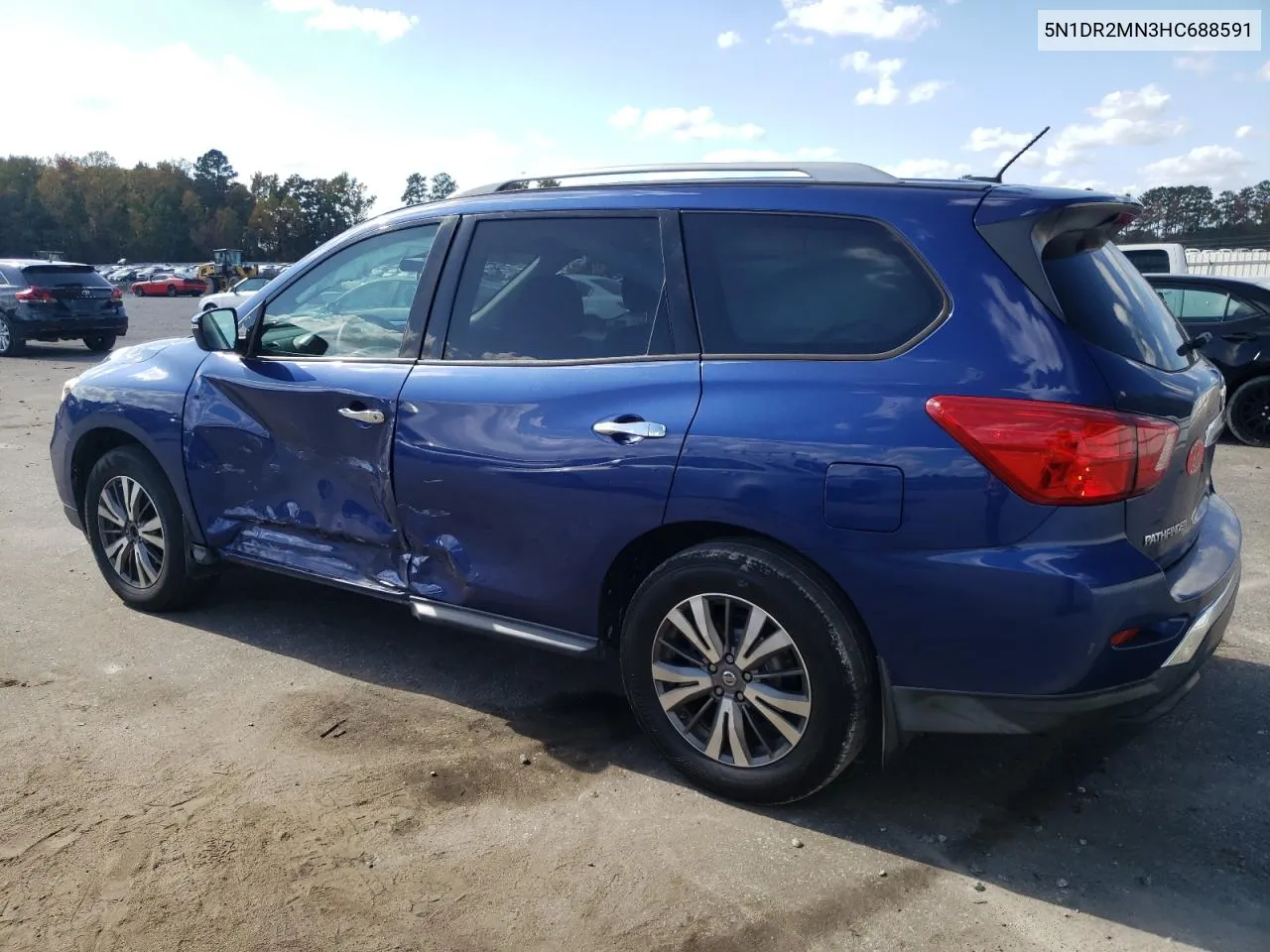 2017 Nissan Pathfinder S VIN: 5N1DR2MN3HC688591 Lot: 78399884