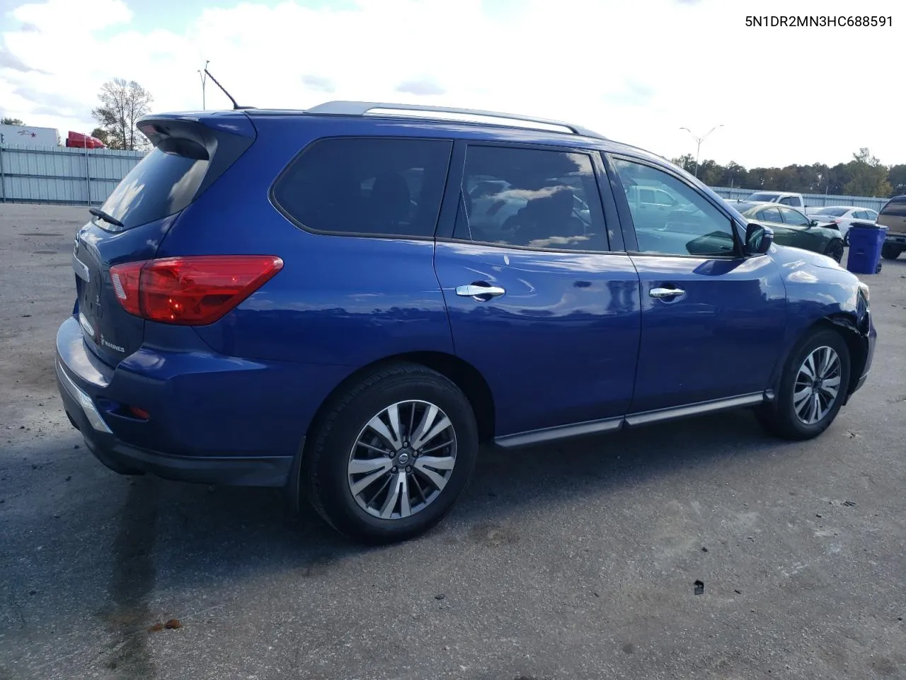 2017 Nissan Pathfinder S VIN: 5N1DR2MN3HC688591 Lot: 78399884