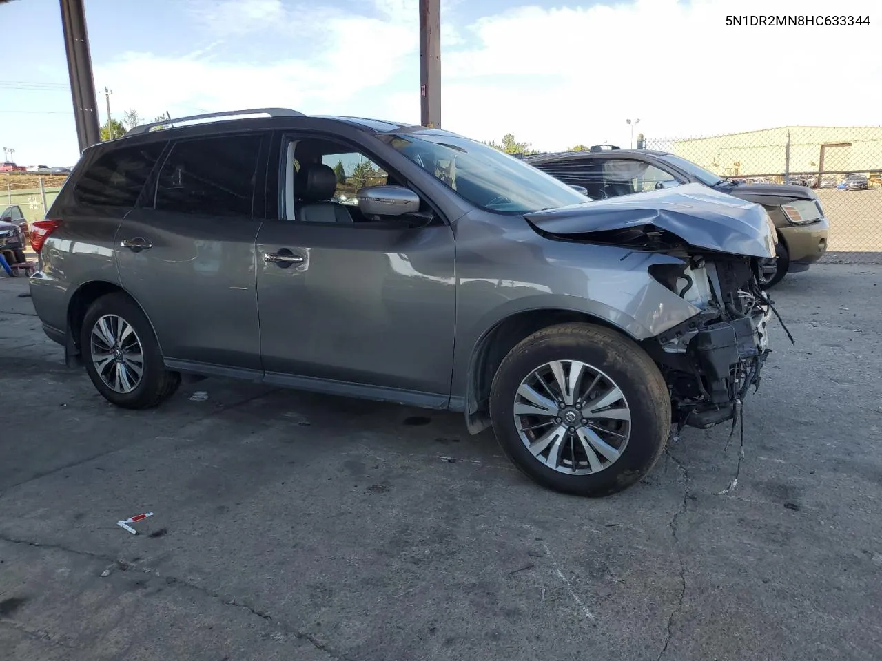 2017 Nissan Pathfinder S VIN: 5N1DR2MN8HC633344 Lot: 78479774