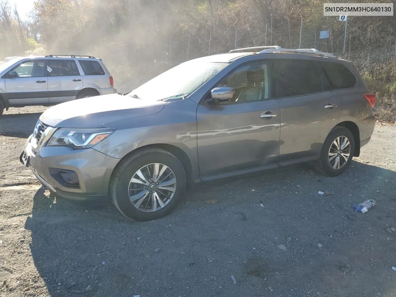 2017 Nissan Pathfinder S VIN: 5N1DR2MM3HC640130 Lot: 78689914