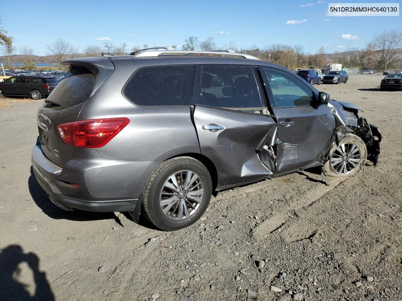 2017 Nissan Pathfinder S VIN: 5N1DR2MM3HC640130 Lot: 78689914