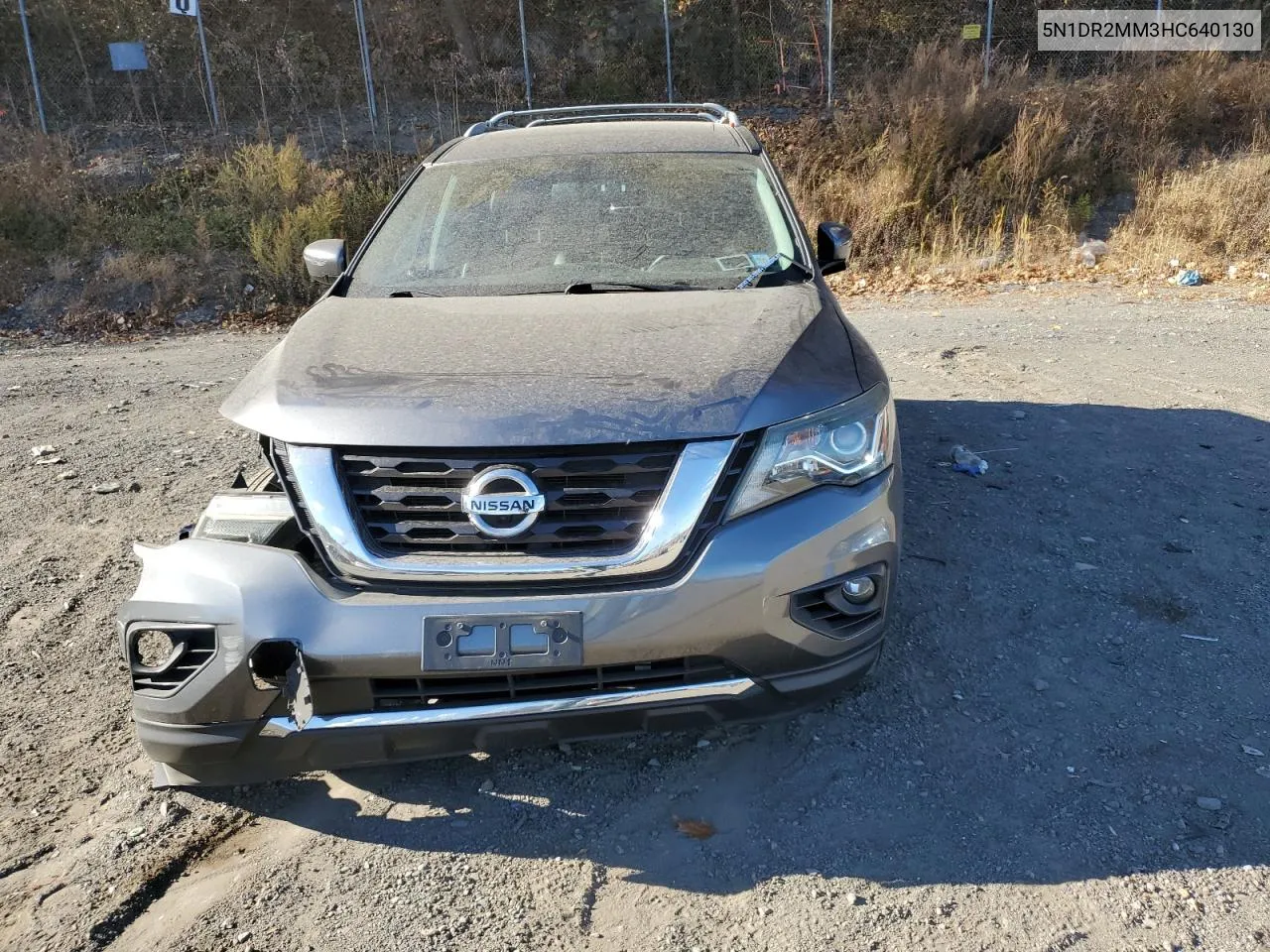 2017 Nissan Pathfinder S VIN: 5N1DR2MM3HC640130 Lot: 78689914