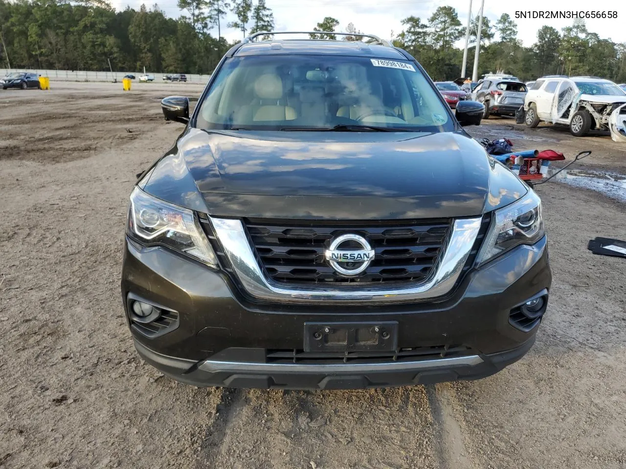 5N1DR2MN3HC656658 2017 Nissan Pathfinder S