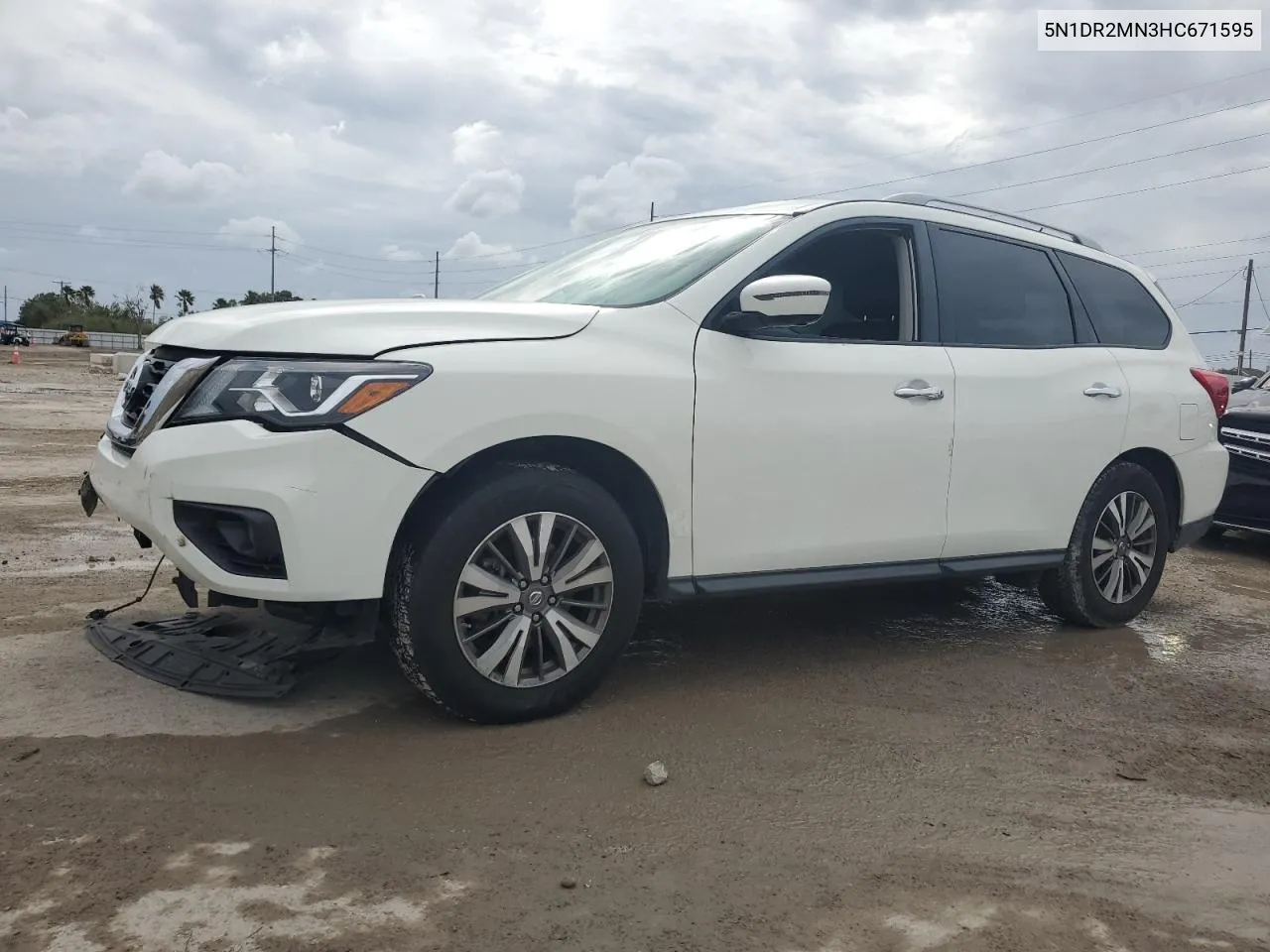 2017 Nissan Pathfinder S VIN: 5N1DR2MN3HC671595 Lot: 79007104