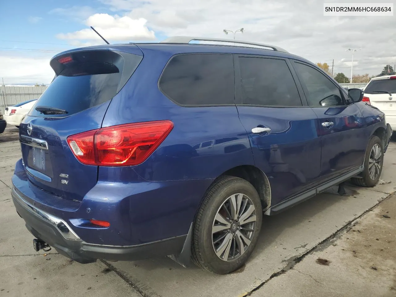 2017 Nissan Pathfinder S VIN: 5N1DR2MM6HC668634 Lot: 79075404