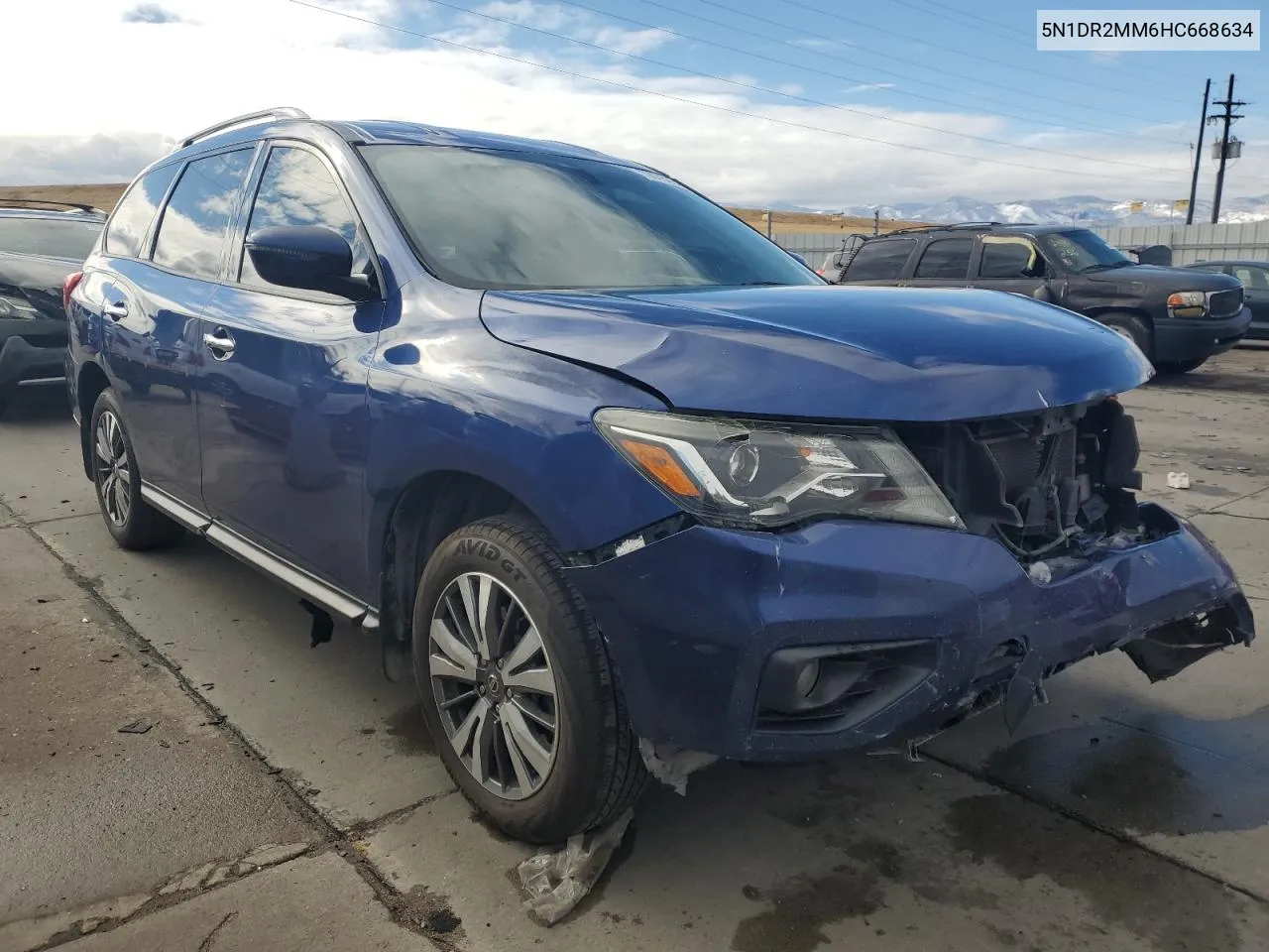 2017 Nissan Pathfinder S VIN: 5N1DR2MM6HC668634 Lot: 79075404