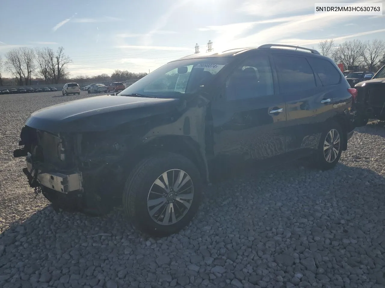 2017 Nissan Pathfinder S VIN: 5N1DR2MM3HC630763 Lot: 79098074