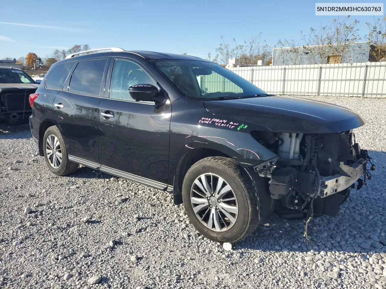 2017 Nissan Pathfinder S VIN: 5N1DR2MM3HC630763 Lot: 79098074