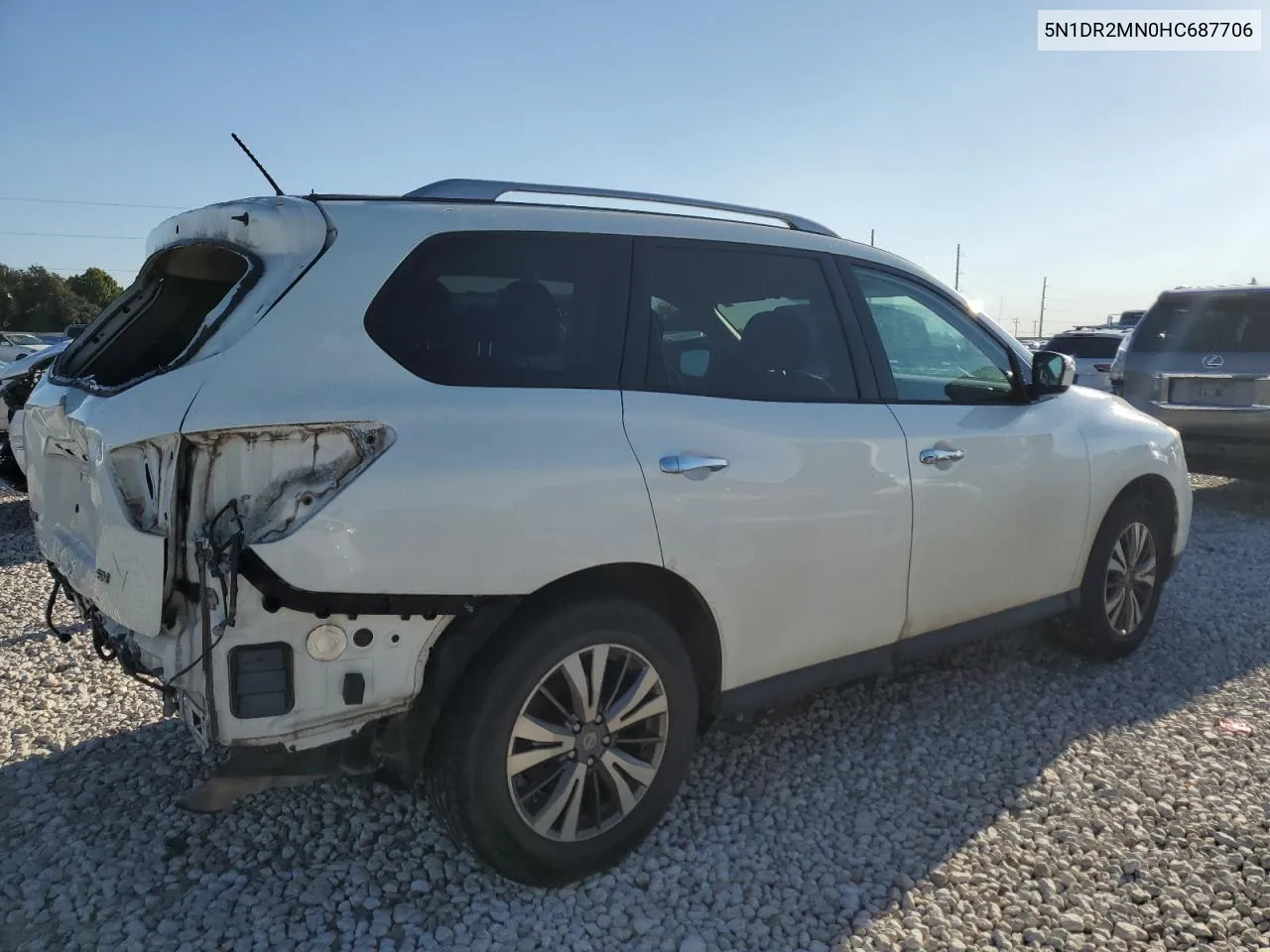 2017 Nissan Pathfinder S VIN: 5N1DR2MN0HC687706 Lot: 79185114