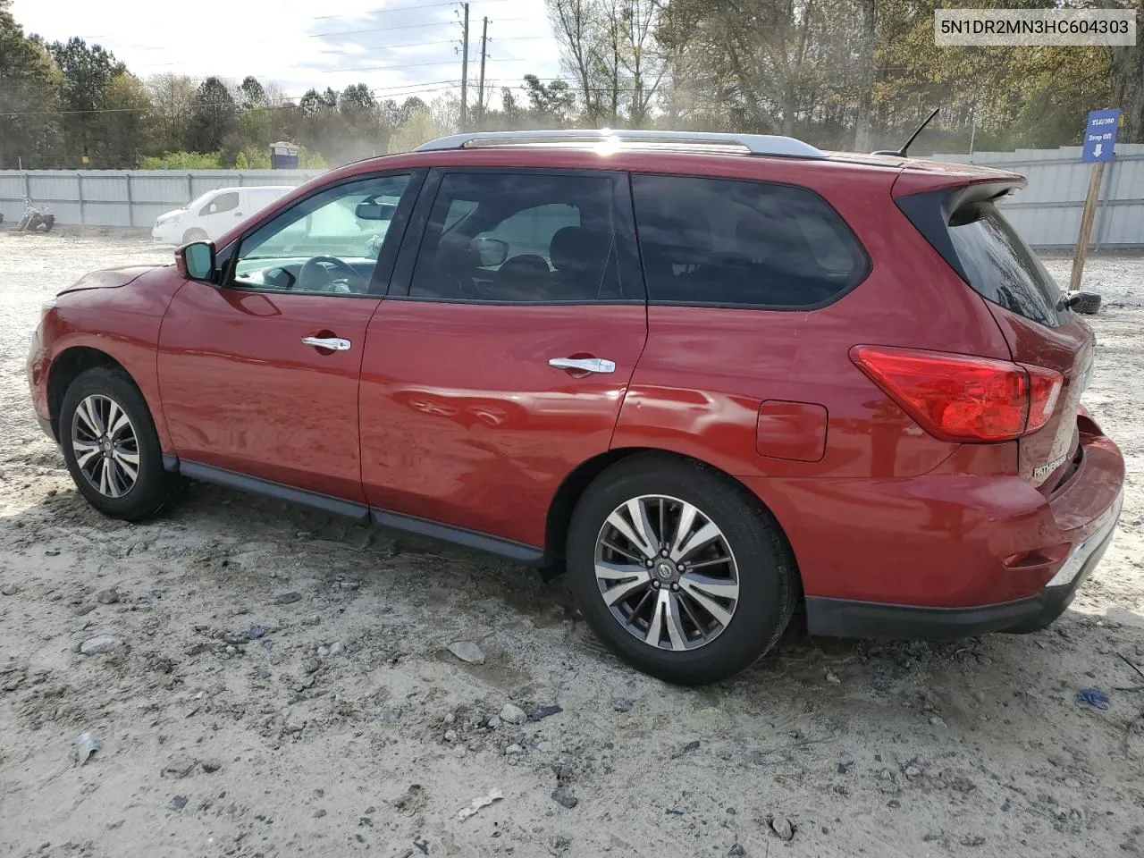 2017 Nissan Pathfinder S VIN: 5N1DR2MN3HC604303 Lot: 79295694